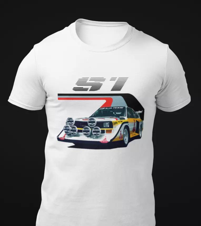 S1 E2 Rally Race Car Short-Sleeve Unisex 100% Cotton T-shirt Mens Tees Top 2XL