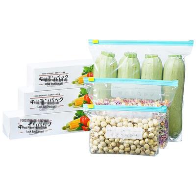 Fresh-Keeping Zipper Bags: Self-Sealing, Freezable Food Storage for Home and Refrigerator