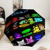 Colorful Sprun-ki Robot Party Umbrella 8-Frame for Travel, camping, Casual Lightweight Portable Umbrella, Essential for every family Holidays Gift