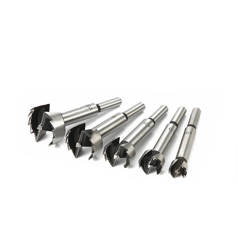1Pc 6mm-60mm Multi-tooth Forstner Woodworking Tool Hole Saw Hinge Boring Drill Bits Round Shank High Carbon Steel Cutter