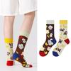 Unisex Trendy Cotton Mid-Calf Socks for Autumn/Winter - Sporty & Casual