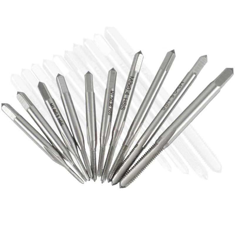 10Pcs Mini M1 To M3.5 Machine Hand Tap Thread Wire Tapping Threading Taps For Machining Nuts Or Other Common Thread