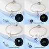Copperluminous Beads Rabbit Astronaut Spaceship Charms Fitoriginal Bracelets Diy Fine Jewelry Gift For Women