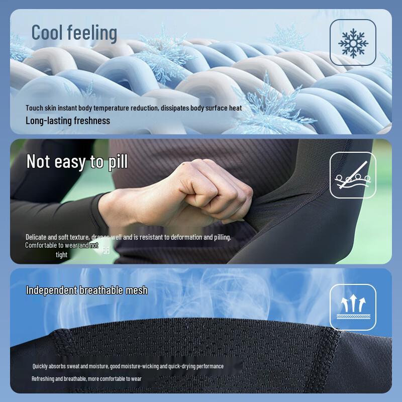 SupFire Ice Silk UV Protection Arm Sleeves