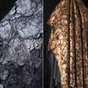 Metallic Crackle Bronzing Pelzstoff Bronzed Woolen Plüsch Designer Stoff Für Diy Nähen Kleid Mantel Schal Tasche Sofa Material