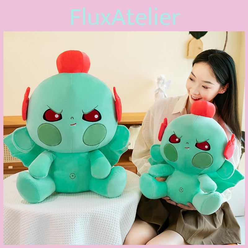 Cute Creative Thunder God Plush Doll Soft Stuffed Toy Adorable Cartoon Pillow Gift