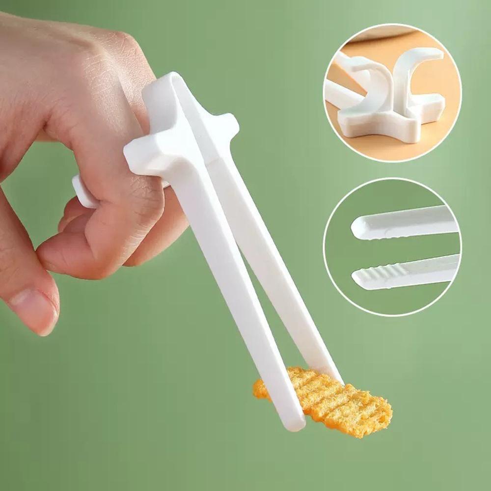 1 Pezzo Clip Bacchette Dita Pigre, Strumento per Mani Pulite per Guardare Serie TV e Video, Clip Portatile Antiscivolo per Snack