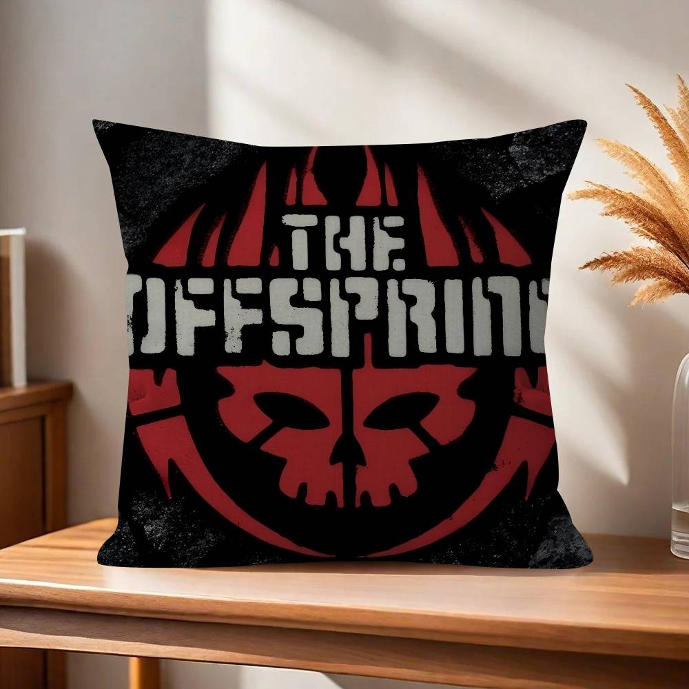 The OOffspring Band Decorative Room Aesthetics Pillow Case Home Decor Bedroom Sofa Bed Couch Pillow Cover X