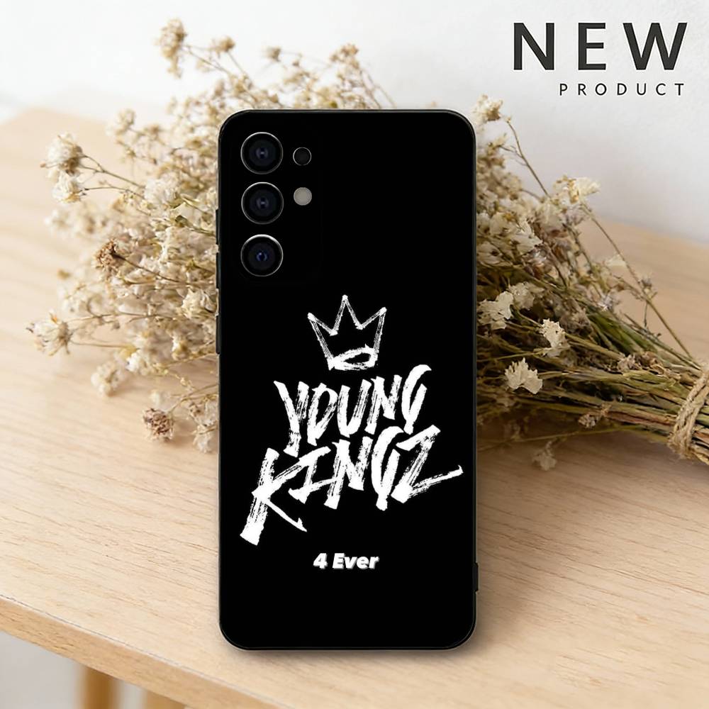 M-Myke Towers Ganga Phone Case For Samsung S26,25,24,23,22,21,20,30,Ultra,Plus,Fe,Lite Black Shell