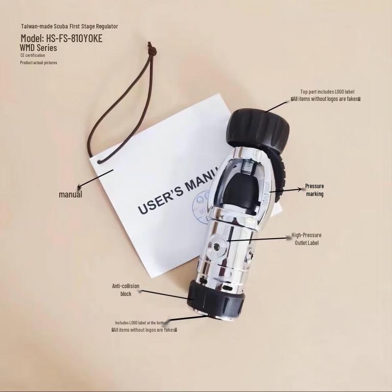 Diving Regulator Set with Octopus