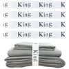 4 pezzi fascia elastica King/Queen/Full/Twin stampa lenzuolo organizer fasce trapunta coperta cinghie di stoccaggio etichetta fasciatura fascia per biancheria da letto