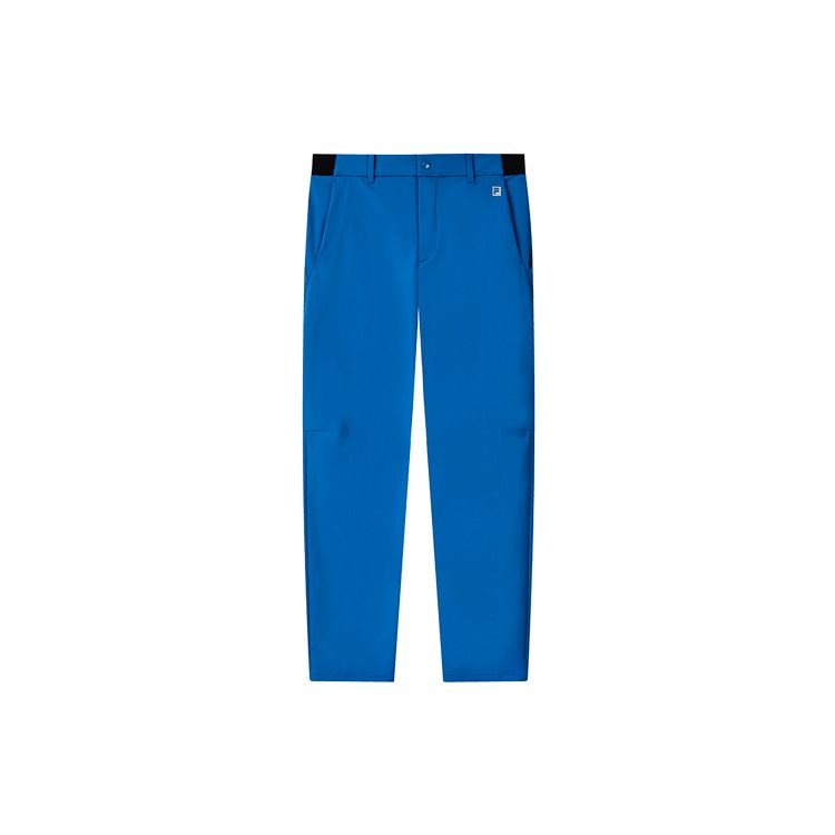 FILA Athletics Тканые повседневные брюки прямого кроя мужские низ Princess-Blue A11M135808F-BU L