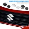 ABS Auto Frontgrill Abzeichen Logo Haube Vorne Hinten Emblem Aufkleber Zubehör Für Suzuki Ignis Jimny Swift SX4 Grand Vitara Samurai