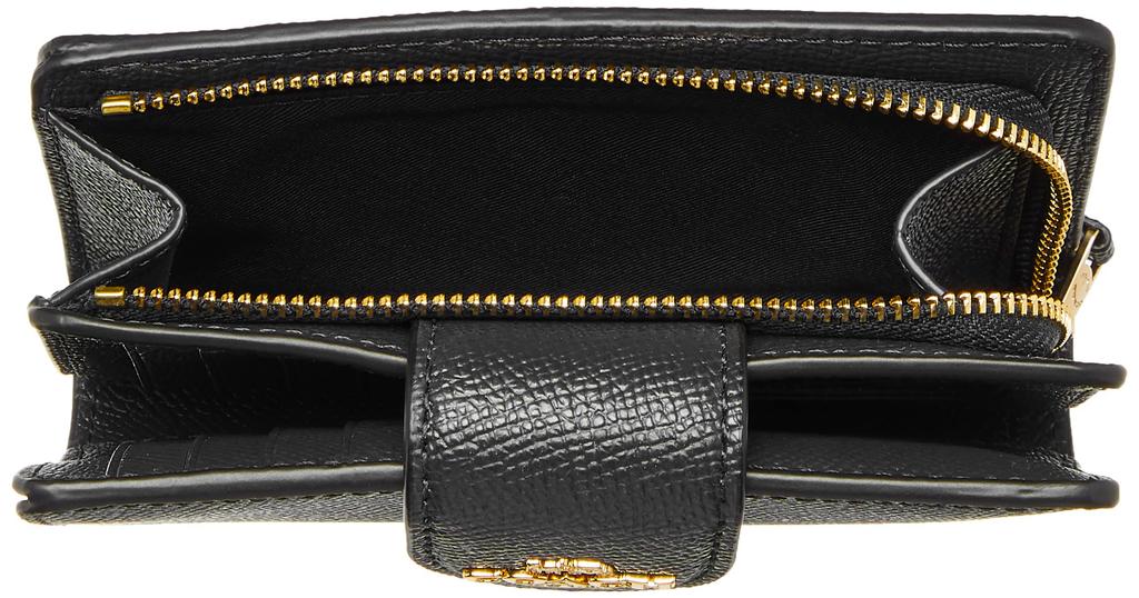 Bifold Wallet MDM CRN ZIP IMBLK [Coach] Women's Im/Black [Item]