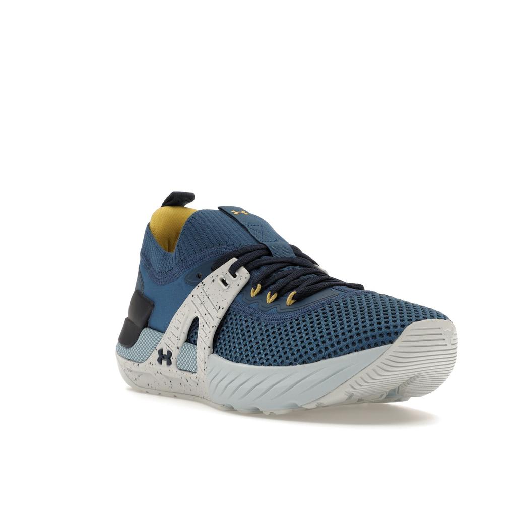 Under Armour Men's Project Rock 4 Deep Sea Blue Training Shoes 3025860-401