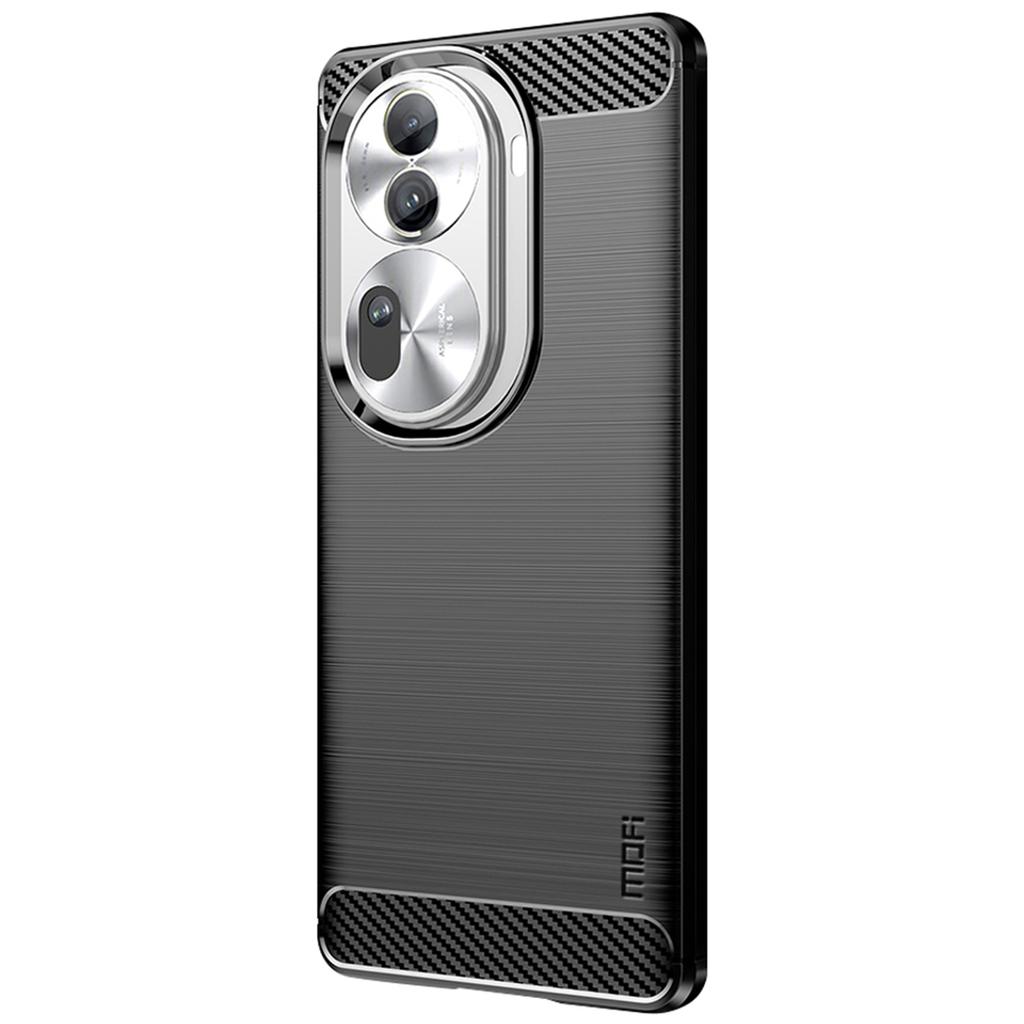 MOFI JK TPU Series-1 For Oppo Reno11 Pro 5G (Global) TPU Phone Case Carbon Fiber Texture Phone Cover