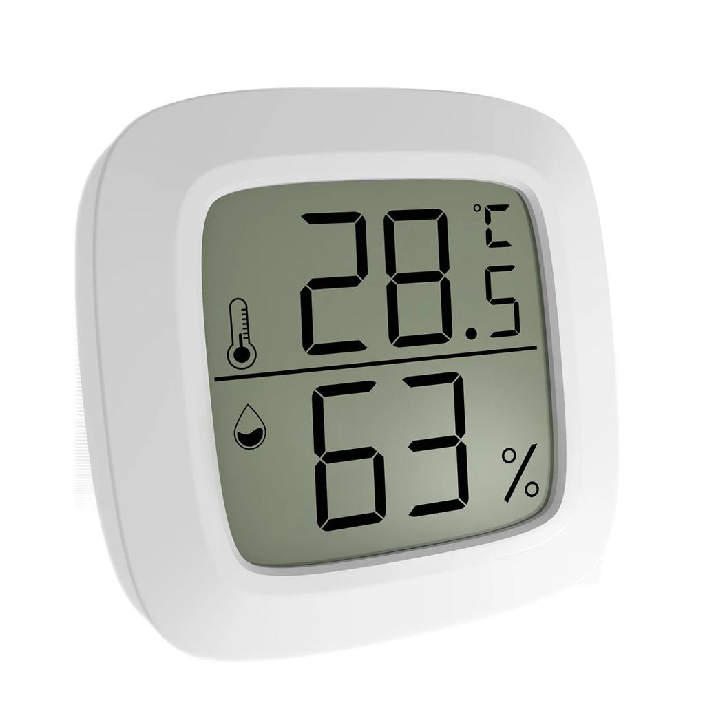 Thermometer Hygrometer Humidity Monitor with Magnetic Suction LCD Digital Weather Station Temperature Tester Gauge