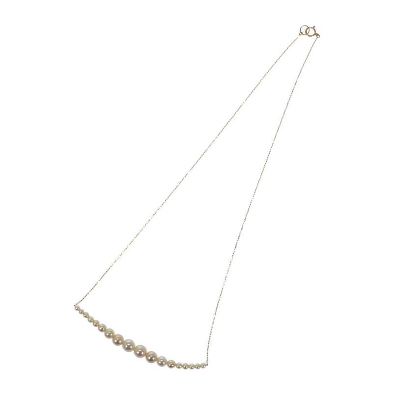 No Brand  Necklace Pearl/K18 Yellow Gold Women