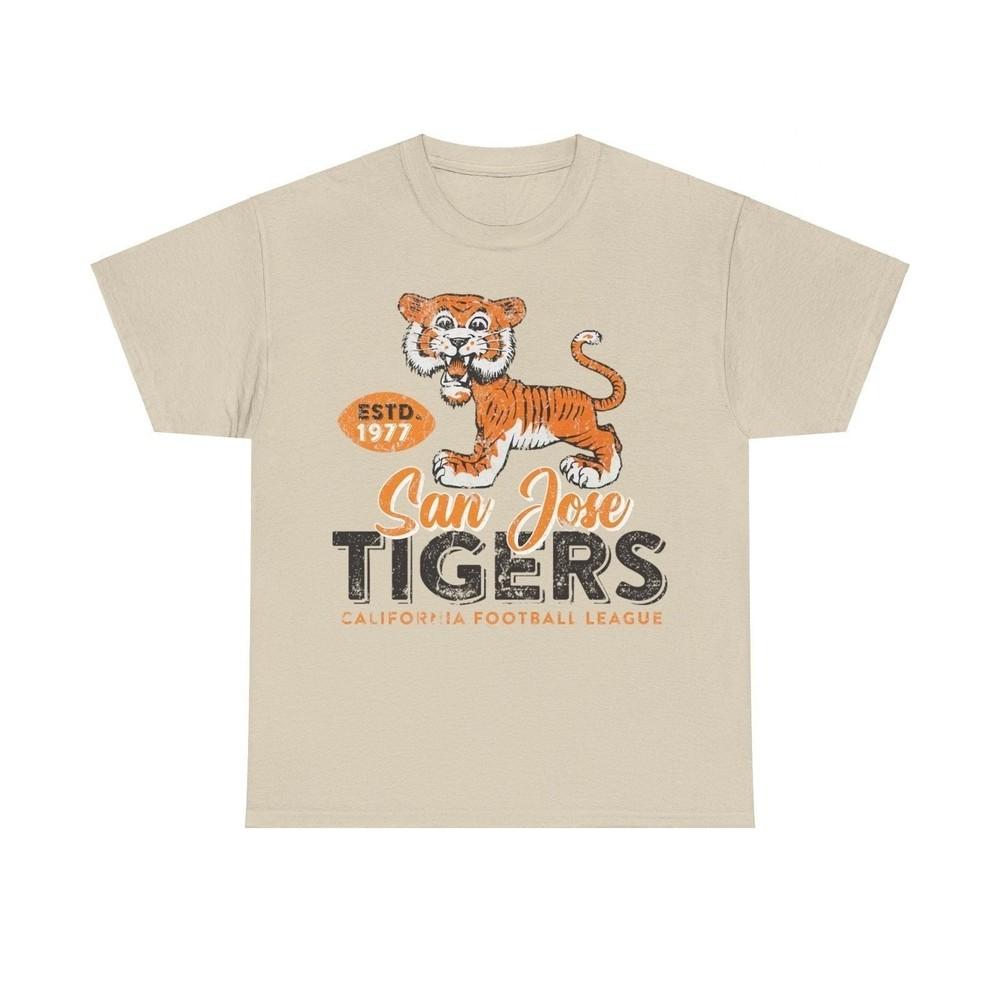 

San Jose Tigers Est 1977 California Football Team T-shirt L