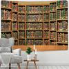 Tapestry Retro Magic Bookcase Tapestry Mysterious Library Tapestries Wall Hanging Art Throw  Bedroom Living Room Home