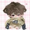 20cm Little Wolf Cub Plush Doll - High-Quality, Handsome Creative Gift for Bestie