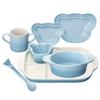 Le Creuset Official Baby Tableware Set Dishware Dish Kids Child Heat Resistant Oven Safe Stylish Cute Gift Present Shower Food Shichi-Go-San Friend