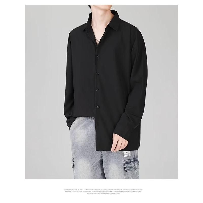 Men's Casual Long Sleeve Shirt Lightweight Breathable Button Down Shirt For Daily Wear Business & Outdoor