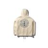Li Ning Fashion Week Runway Hoodie With Traveler Pattern Men Hoodies White AWDP823-1
