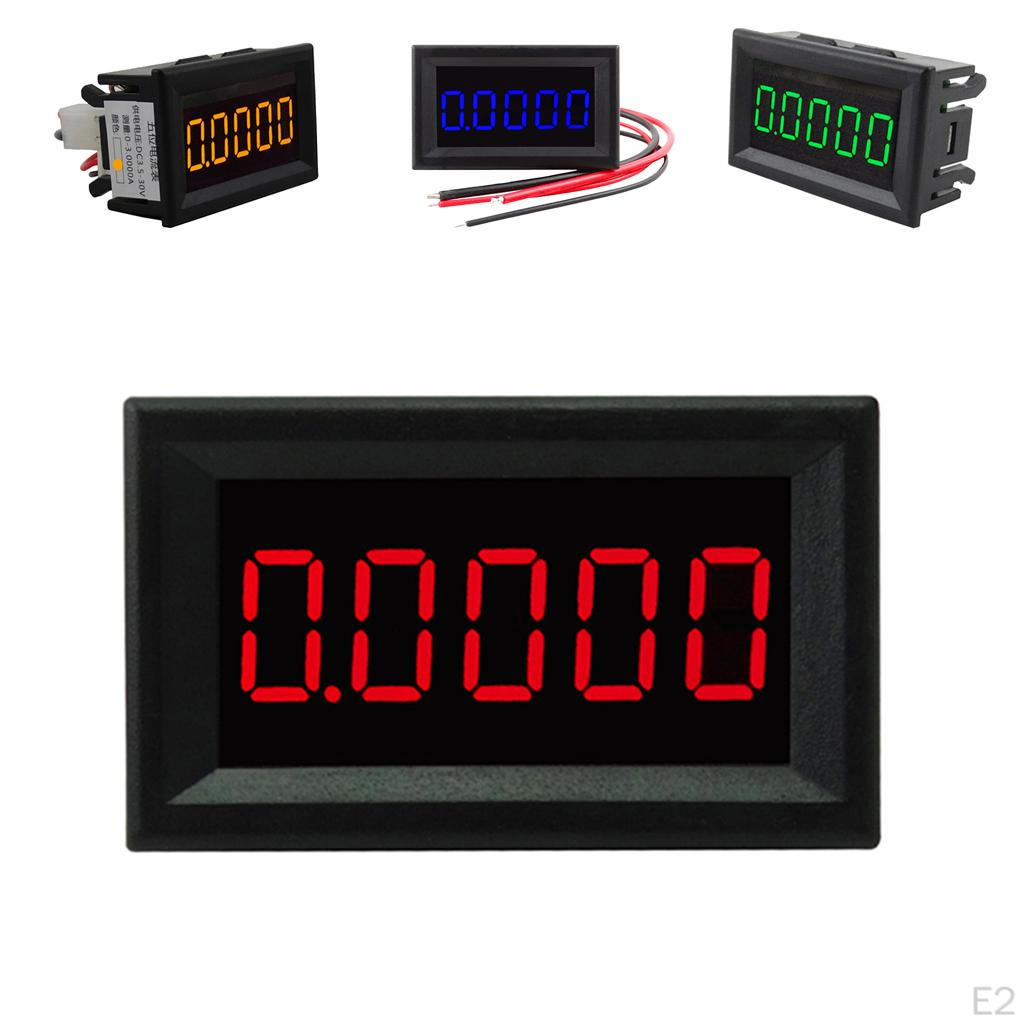 0.36'' LED Digital Current Meter AMP Ammeter 3.5-30V 4 Wire Pick