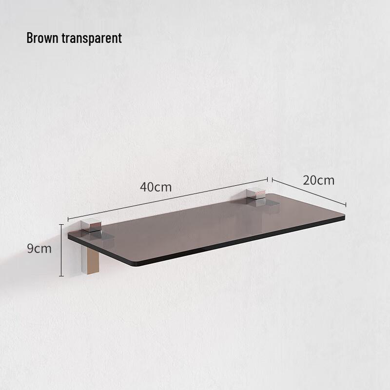 Wutuo Transparent Wall Shelf
