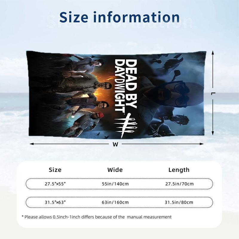 Large Beach Towel Quick Dry Absorbent Towel For Beach IndoorDead by Daylight