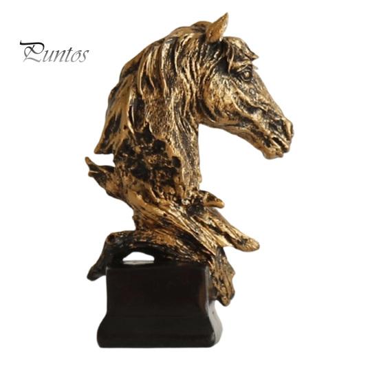 Industrial Style Lion Sculpture Bust Statue, King of Beasts Figurine, Resin Light Luxury Home Decor Animal Head for Office Living Room Layered A