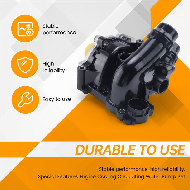 

Engine Cooling System Water Pump Repair Set For VW Golf 6 MK5 Tiguan Passat B6 Seat Leon A3 A4 B6 A5 A6 Q3 Q5