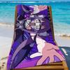 Game Y-Yunyun Syndrome Towel Sports Quick Dry Travel Camping Gear Sandproof Soft Light Large Beach Towel