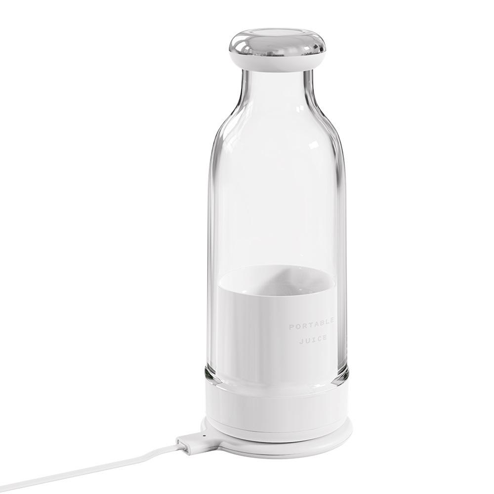 6 čepelí Elektrický přenosný mixér na džus 300 ml Odšťavňovač Mixér na ovoce 2000 mAh USB dobíjecí Odšťavňovač na citrusy Pomerančový Odšťavňovač Výrobník smoothie
