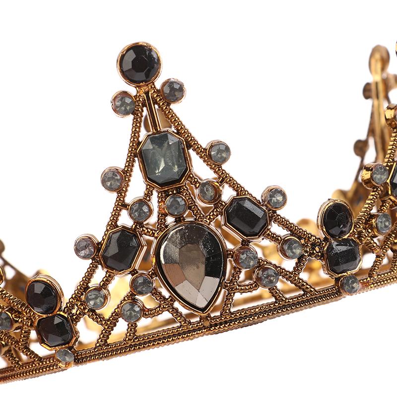 1Pc Metal Crown Cake Topper Gold Color Cake Decorative Topper Wedding Princess Birthday Baby Cake Dessert Decoration Flags