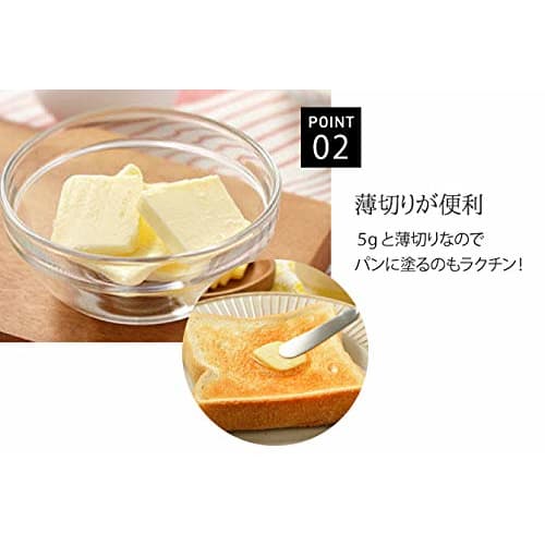 Oaks Raye Stainless Steel Butter Cutter with Wire, Made In Japan, LS1551