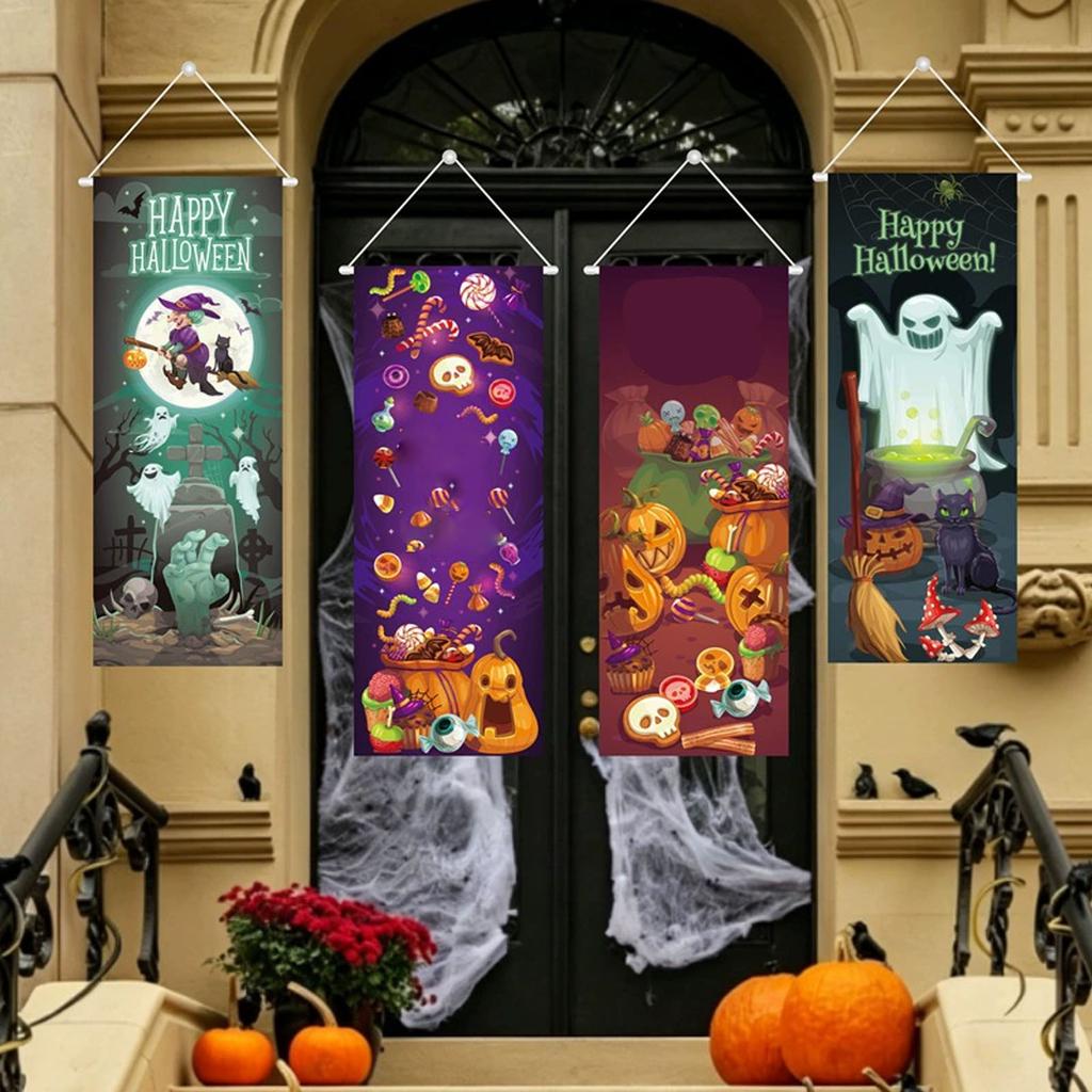Halloween Cloth Wall Hanging Door Decoration for Party House