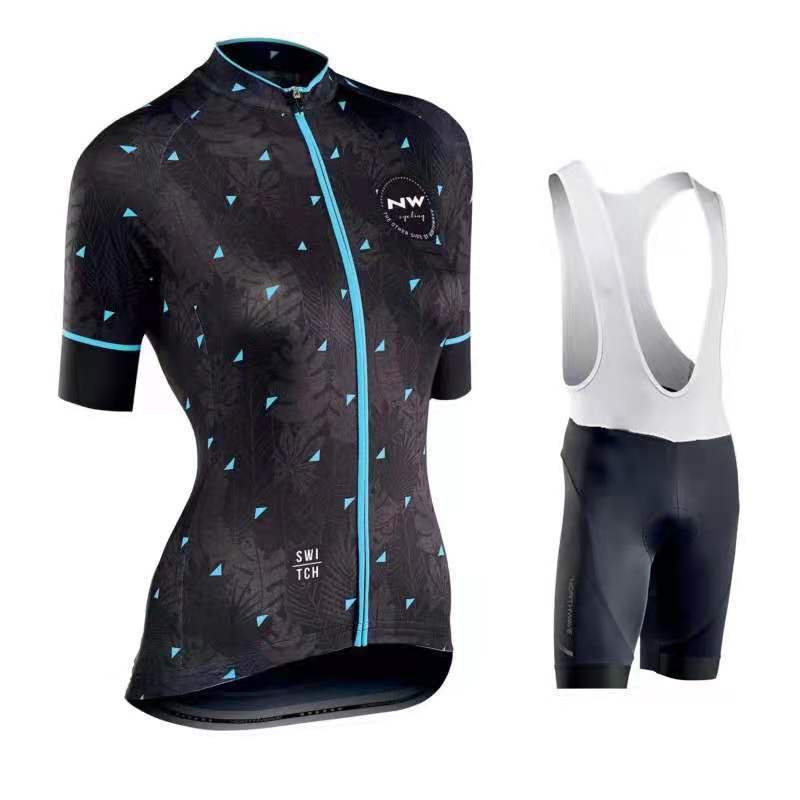 2026 Breathable Cycling Clothing Set Cycling Uniform Short Sleeve Set Summer Women's Mountain Road Cycling Suit: Sweat Absorption and Breathability