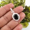 Black Onyx 925 Solid Sterling Silver Pendant, Handmade Gemstone Jewelry Pendant For Memorial Day