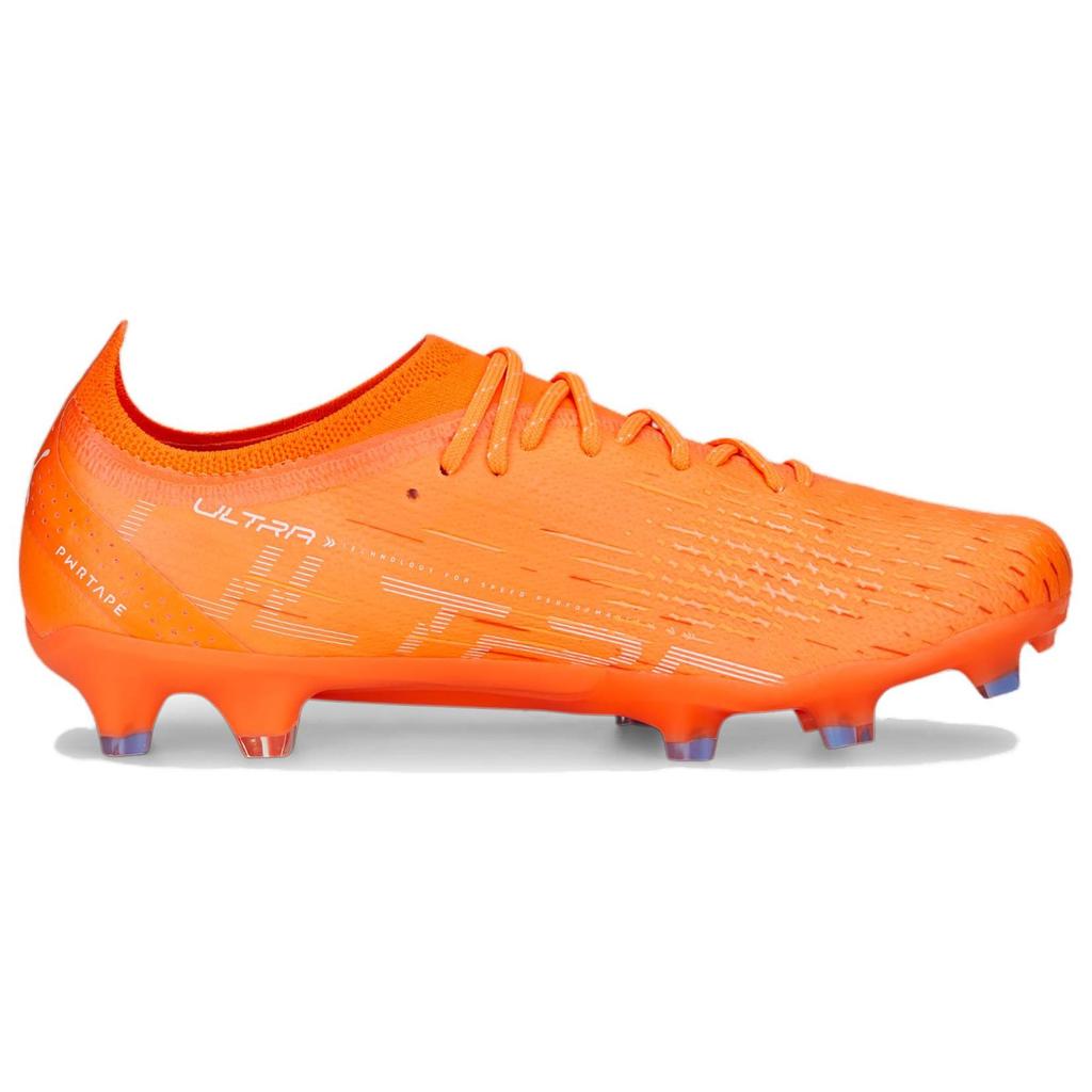 Puma Ultra Ultimate FG AG Supercharge Pack Women Sneakers Orange Ultra-Orange White 107215-01