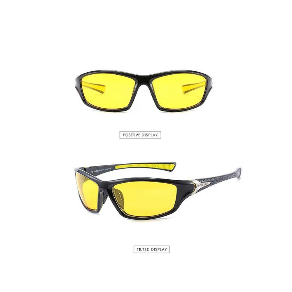 

Поляризованные солнцезащитные очки для рыбалки, мужские солнцезащитные очки для рыбалки, кемпинга, вождения, езды на велосипеде, очки ночного видения, спортивные очки для активного отдыха, солнцезащитные очки UV380 C9(Night vision)