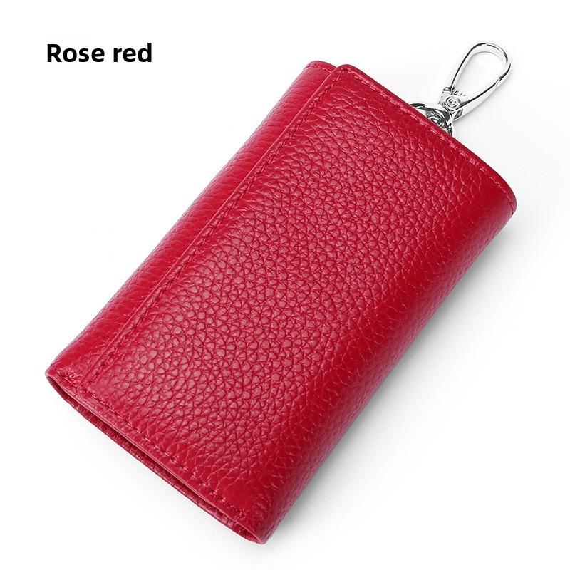 Leather Key Case With Upgraded Hanging Design For Couples And Daily Use