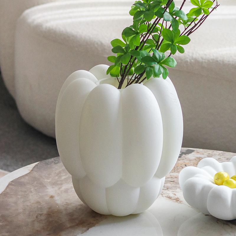 Nordyckie Proste Nowoczesne Artystyczne Wazoniki Ozdoby Modelowy Pokój Hotel Wnętrze Biurko Specjalny Kształt Ozdoby z Suszonych Kwiatów