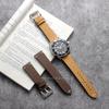 Quick Release Watch Band for Men Women 18mm 20mm 22mm Vintage Leather Watch Strap Replacement Handmade Stitching Cowhide Strap