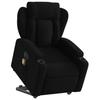 VidaXL Electric Massage Recliner Chair Black Fabric 3204520