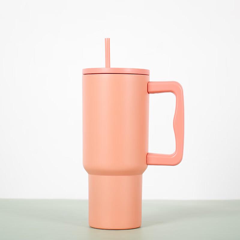 Shangqi Insulated Car Tumbler with Handle and Straw