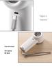USB Handheld High-Speed Fan with Digital Display - Portable Mini Turbo for Strong Outdoor Wind.