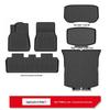Updated TPE Floor Mats for Tesla Model 3/Y - Full Coverage for Driver's Side