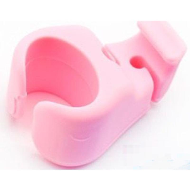 

1Pc Portable Small Fan Silicone Bracket Handheld Fan Clamp Outdoor Cooler Fan Clamp for Umbrella Parasol Summer Outdoor